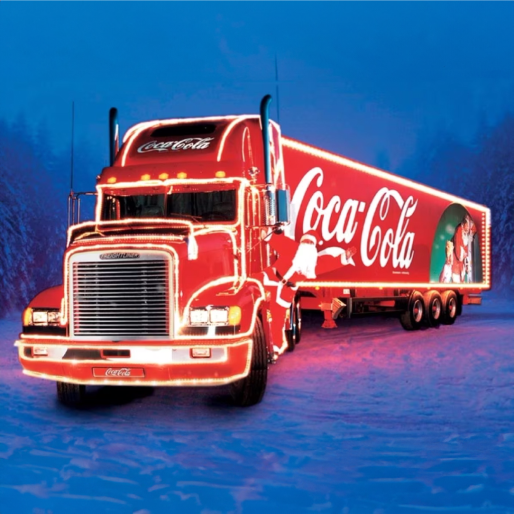 Coca-Cola. Свято наближається.