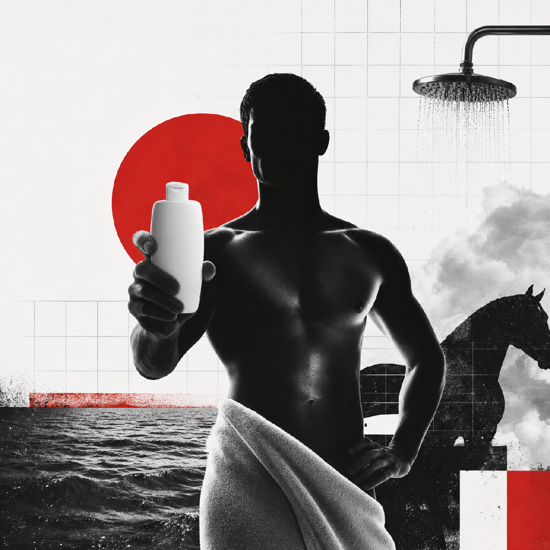 Обкладинка до розбору кампанії Old Spice The Man Your Man Could Smell Like
